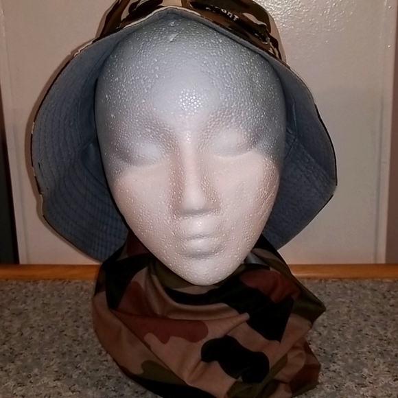 Geyoga Camouflage Bucket Hat and Gaitor - Picture 2 of 6